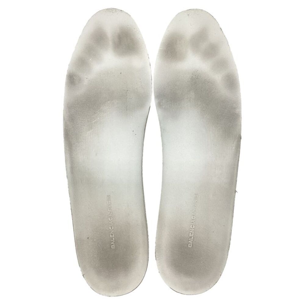 Balenciaga Arena Creased High-Top Sneakers in White Leather - Picture 11 of 12